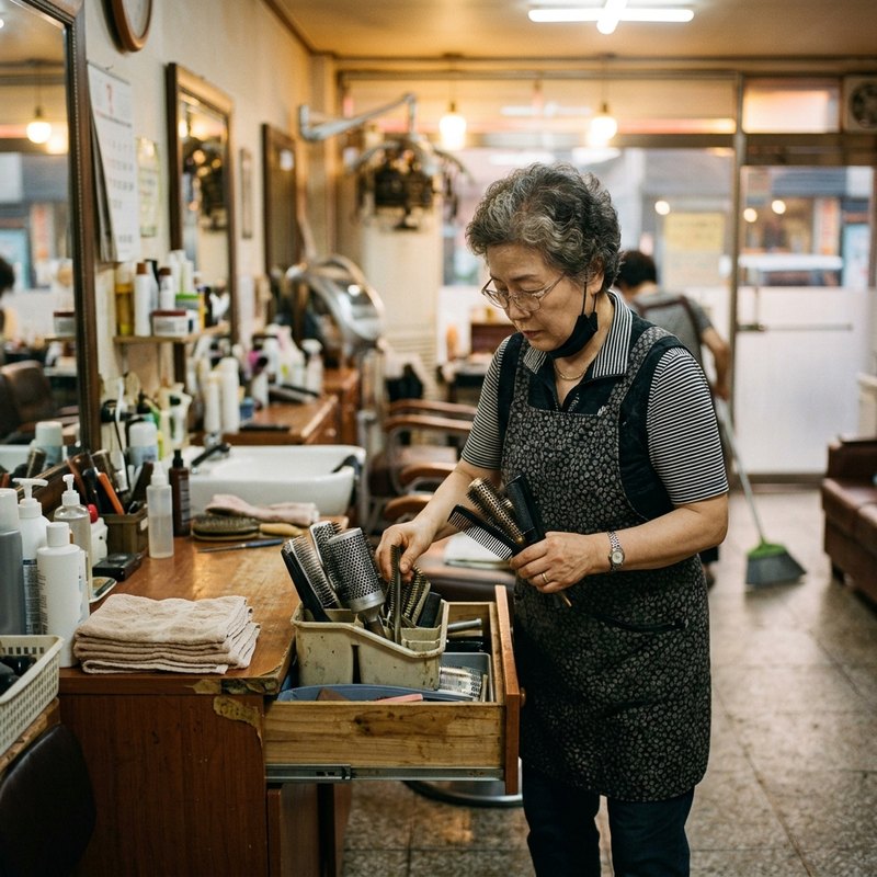 자영업자 개인회생, 가게를 접지 않고도 되나｜울산 15년 미용실 원장 인가 사례 — 이해를 돕기 위한 연출 이미지