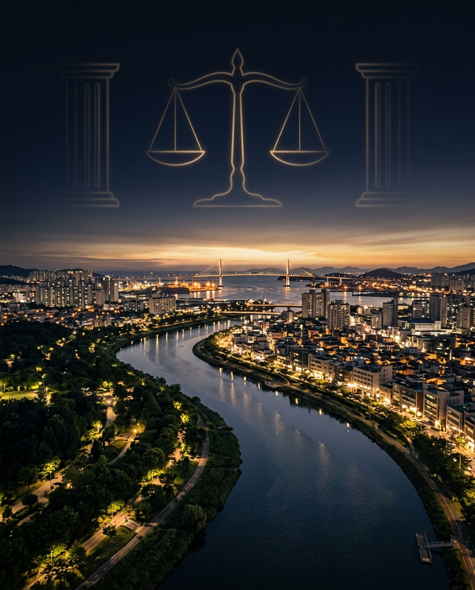 울산 태화강과 정의의 저울 — 법으로 빚의 무게를 덜어내는 울산 개인회생